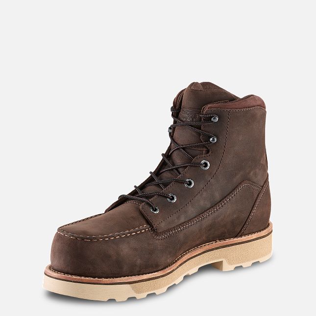 Red Wing Traction Tred Lite Traction Tred Lite 6-inch Stivali da Lavoro Uomo Marroni | 5162-AYKLB