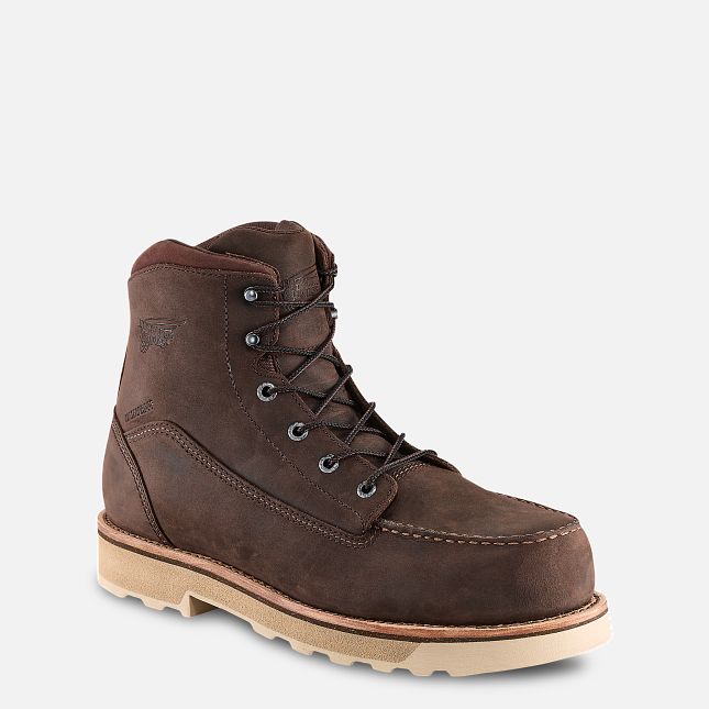 Red Wing Traction Tred Lite Traction Tred Lite 6-inch Stivali da Lavoro Uomo Marroni | 5162-AYKLB