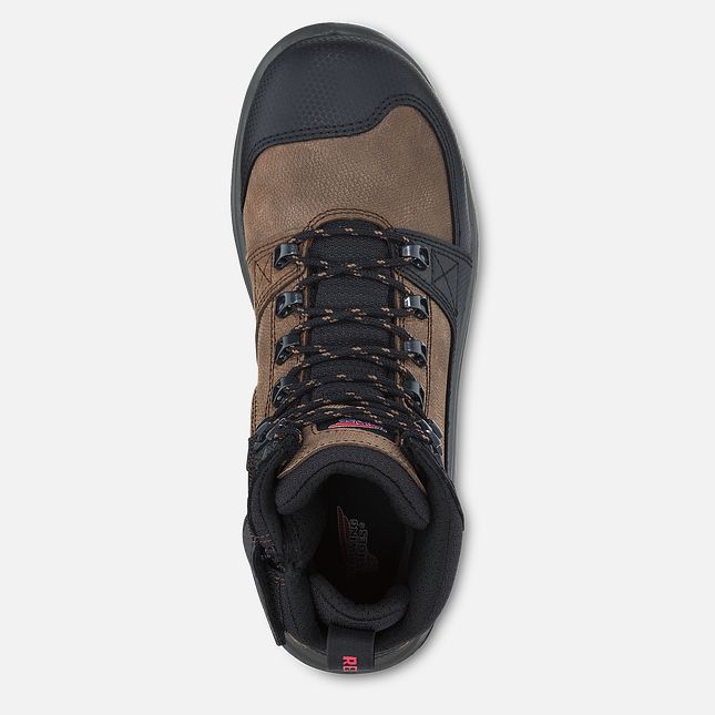 Red Wing Tradesman 6-inch Impermeabili Stivali da Lavoro Uomo Marroni | 1649-KOCMV