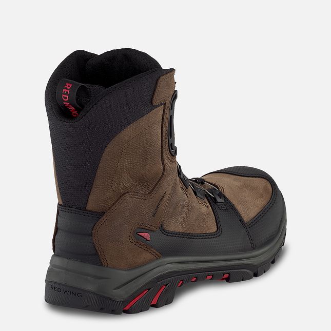 Red Wing Tradesman 8-inch BOA®, Impermeabili CSA Stivali da Lavoro Uomo Marroni | 2179-NOMKS