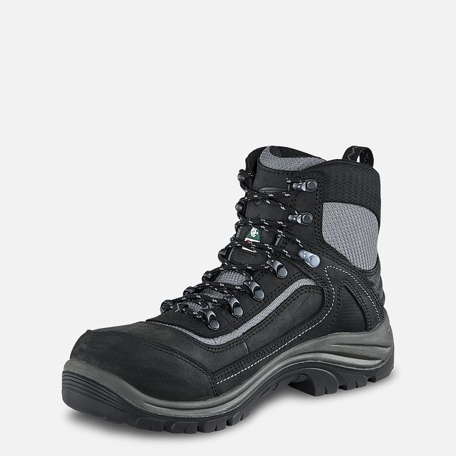 Red Wing Tradeswoman 6-inch Impermeabili CSA Hiker Stivali da Lavoro Donna Nere Grigie | 2061-REIAP