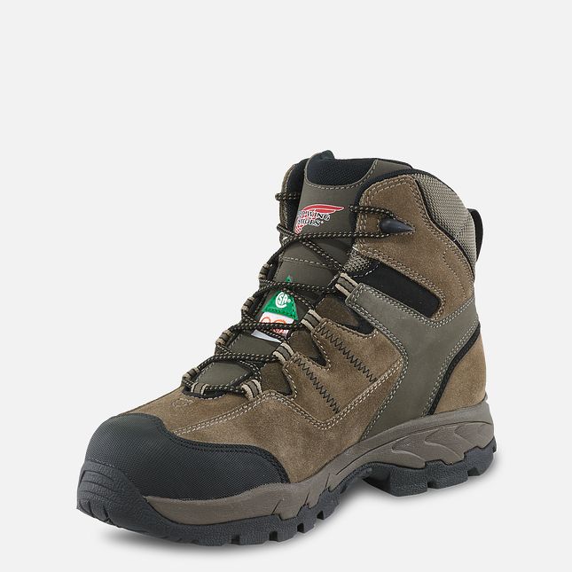 Red Wing Truhiker 6-inch Impermeabili CSA Hiker Stivali da Lavoro Uomo Grigie | 1023-BEFPQ