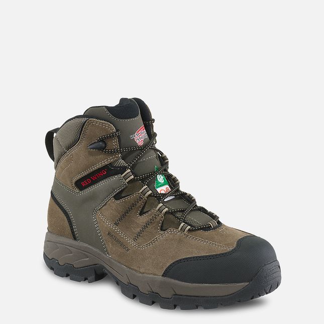 Red Wing Truhiker 6-inch Impermeabili CSA Hiker Stivali da Lavoro Uomo Grigie | 1023-BEFPQ