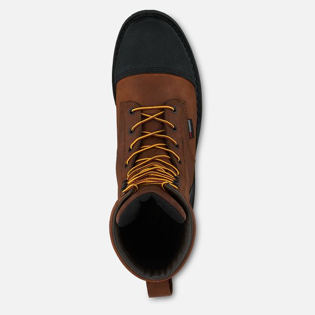 Red Wing Truwelt 10-inch Impermeabili Metguard Scarpe Antinfortunistiche Uomo Marroni | 1540-HDVFS