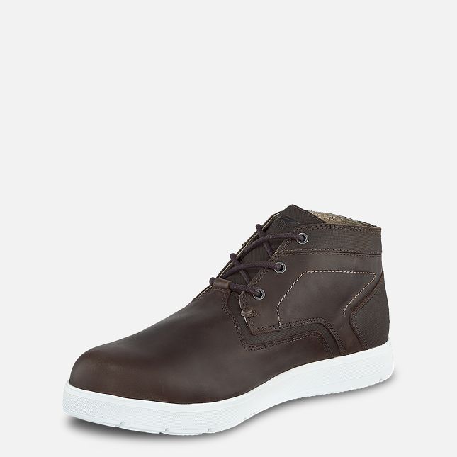 Red Wing Zero-G Lite Antinfortunistiche Punta Chukka Scarpe Lavoro Uomo Marroni | 9824-RZKAF