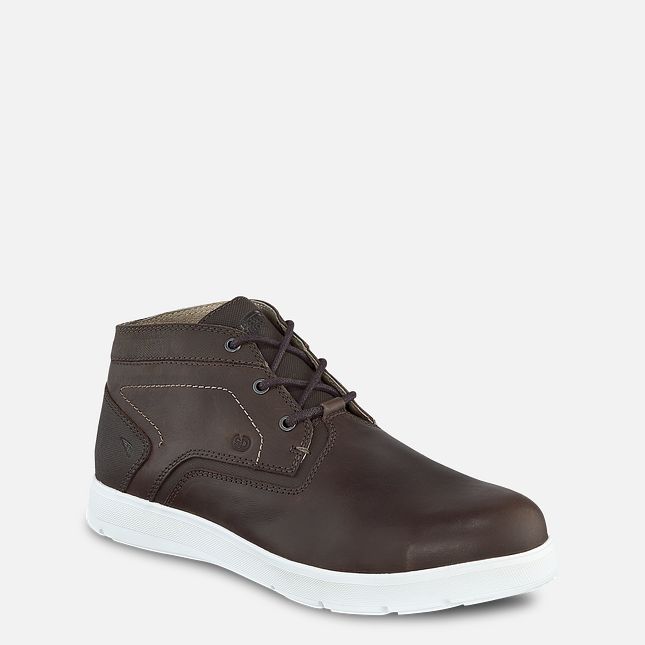 Red Wing Zero-G Lite Antinfortunistiche Punta Chukka Scarpe Lavoro Uomo Marroni | 9824-RZKAF