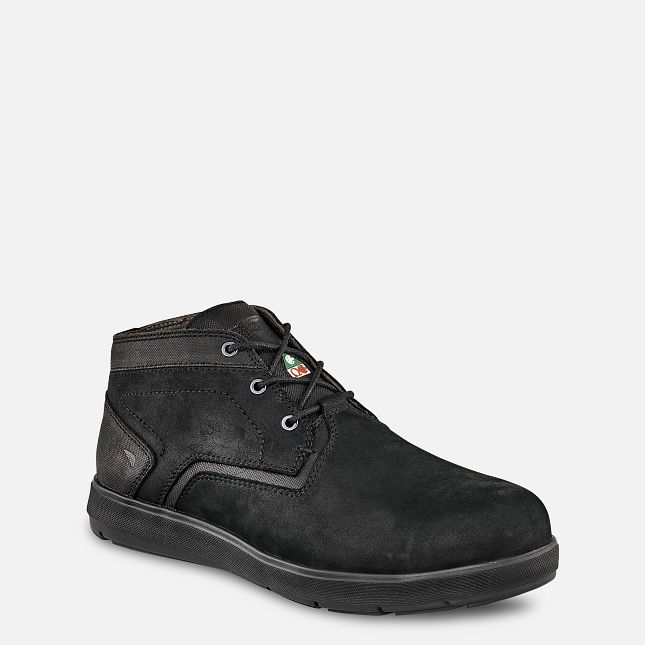 Red Wing Zero-G Lite CSA Chukka Scarpe Antinfortunistiche Uomo Nere | 1583-YAZKP