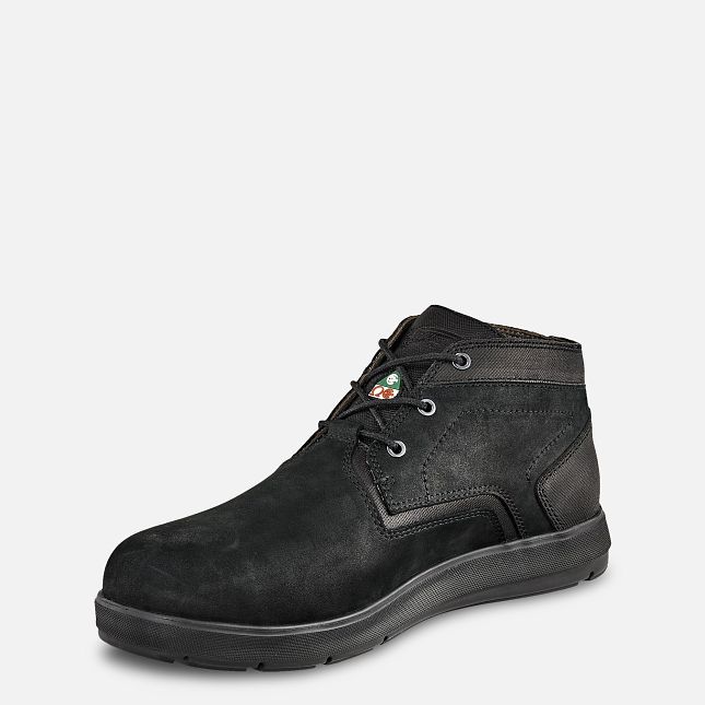 Red Wing Zero-G Lite CSA Chukka Scarpe Lavoro Uomo Nere | 6782-ZAMLQ