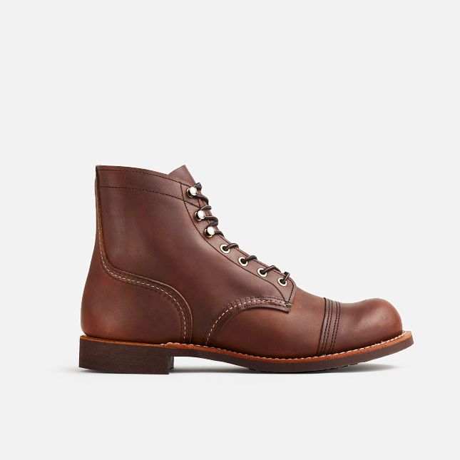 Red Wing 6-Inch Harness Pelle Scarpe Heritage Uomo Marroni | 3841-XJWFT