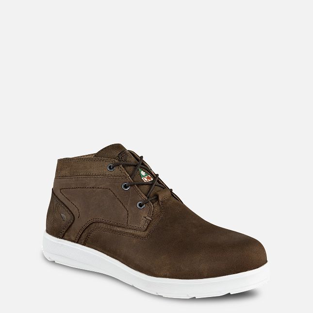 Red Wing Zero-G Lite CSA 5-inch Slip-On Stivali da Lavoro Uomo Marroni | 0641-YEXHJ